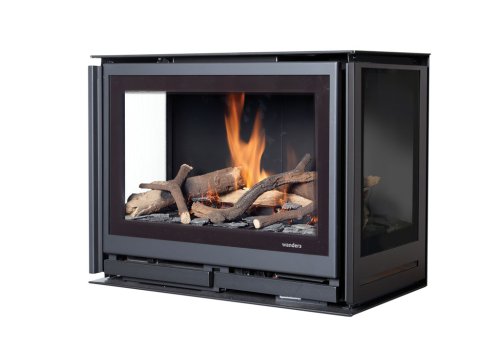 Preview: Gaskamin Wanders SQUARE 60G 3-SEITIG