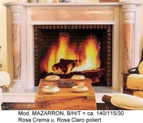 Preview: Stilkamin Barcelona marmorkamin