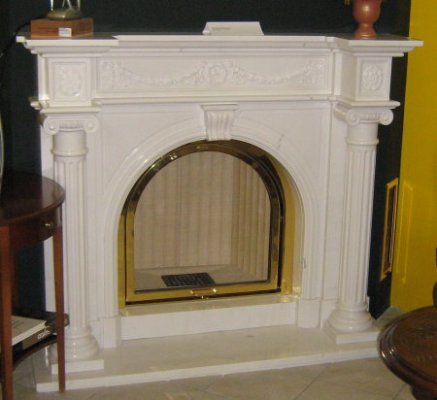 Stilkamin Benidorm marmorkamin