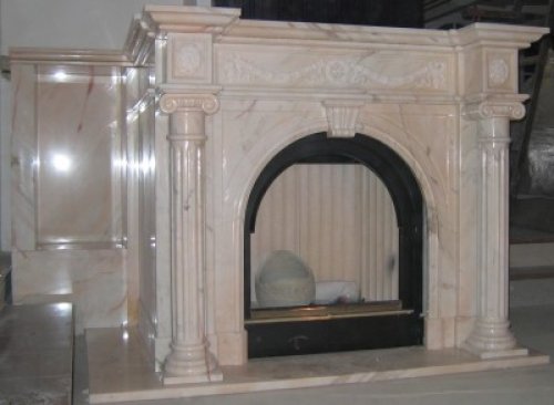 Preview: Stilkamin Benidorm marmorkamin