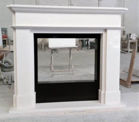 Stilkamin Funchal Caliza Turca poliert