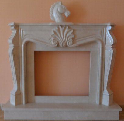 fireplace surround Louis V