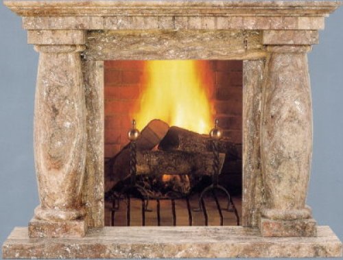 fireplace surround The Ruiz