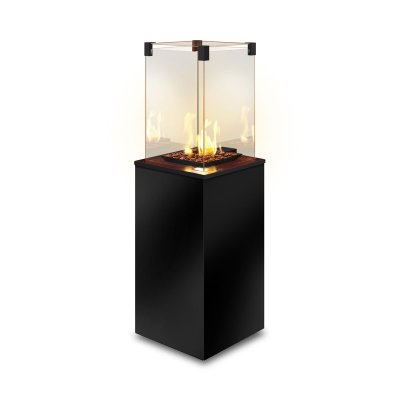 Preview: Patio Heater LOUNGE STEEL Remote Glass from The Flame