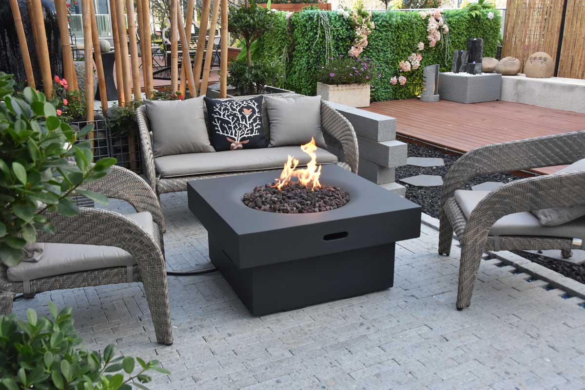 Gas Fire Pit Branford, Outdoor Garden Furniture With Gas Fire Pit Philippines