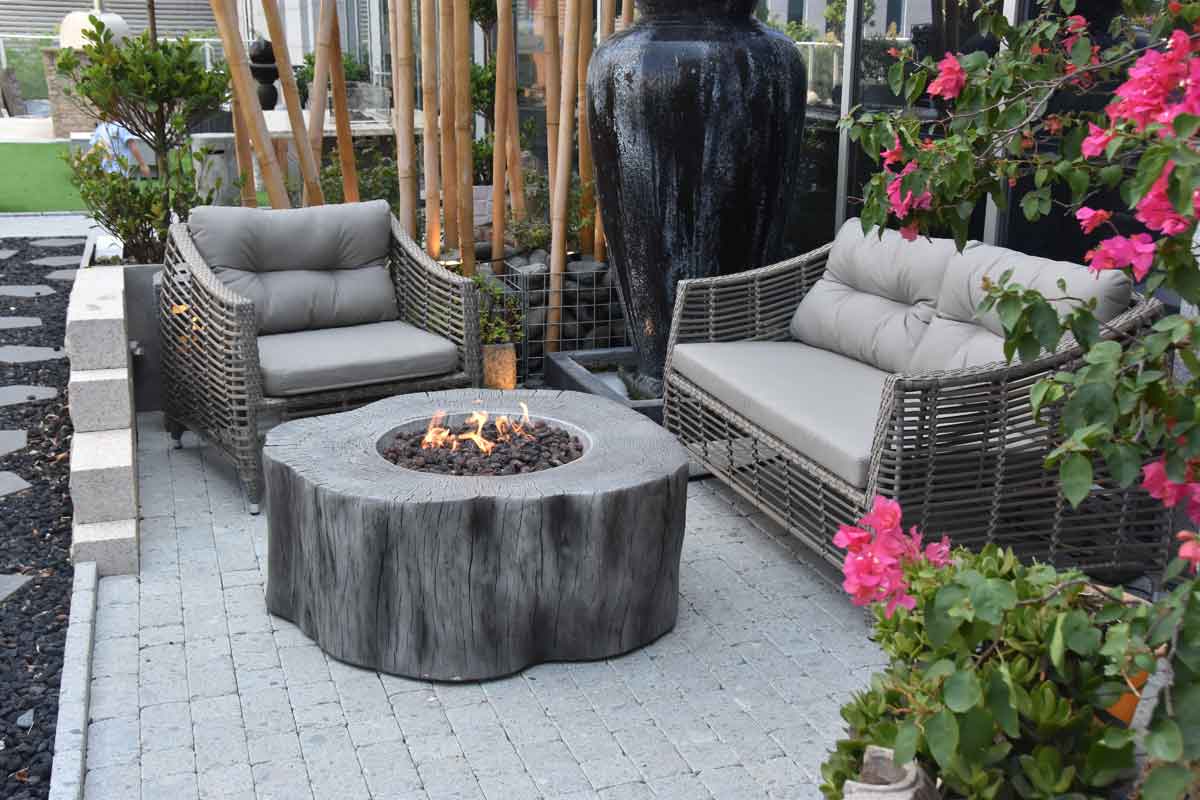 Gas Fire Pit Manchester From Elementi, Elementi Fire Pit