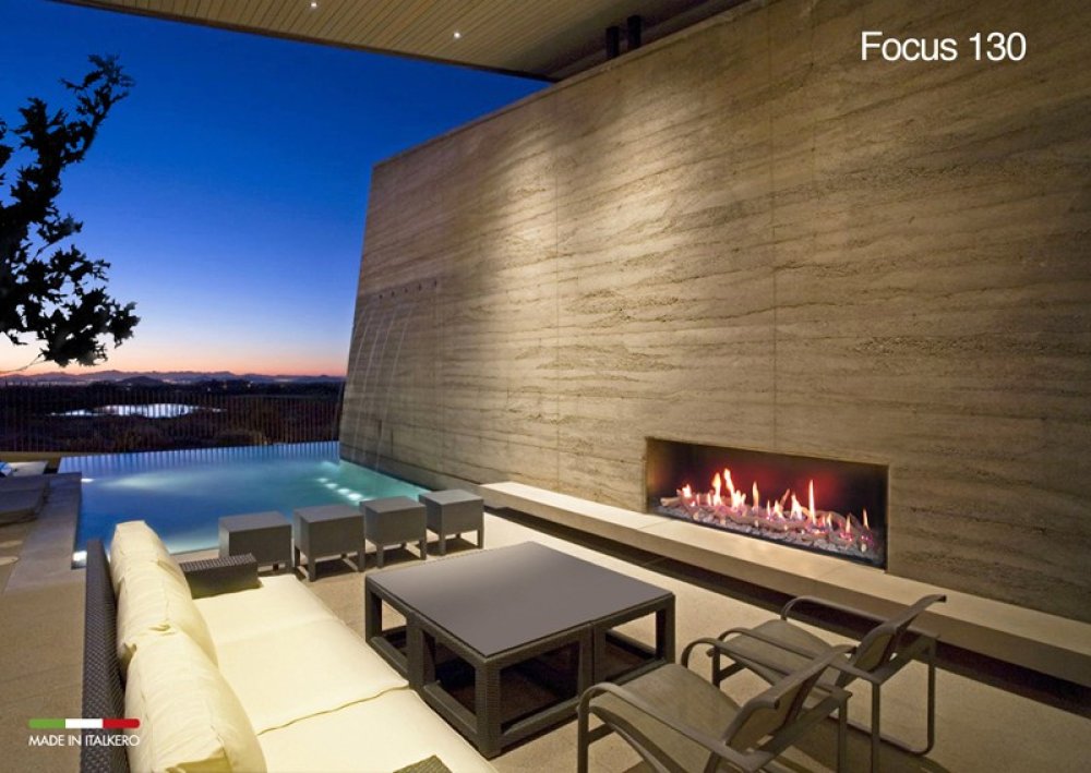 Italkero Gaskamin Focus 130