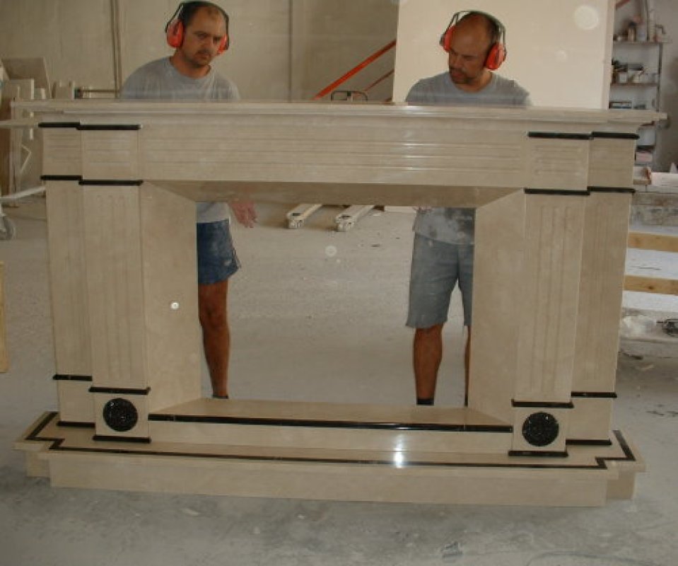 Kundenkamin Marmorkamin 8