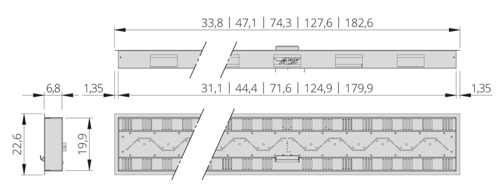The Flame Gasbox DOMINO 40