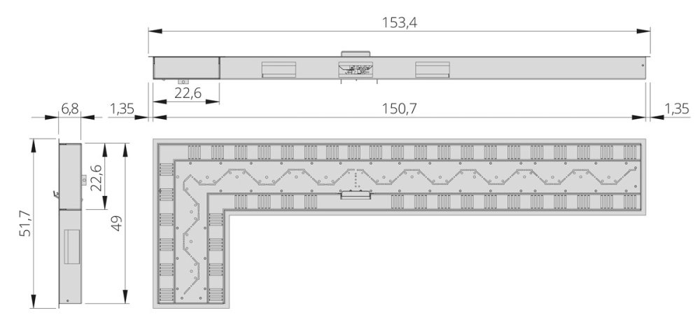 The Flame Gasbox DOMINO Eck