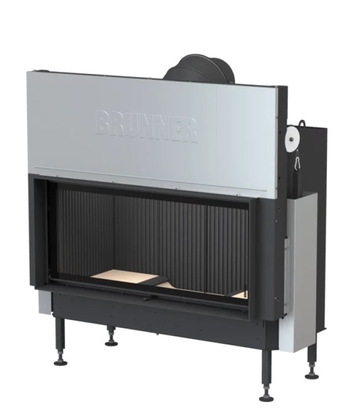 Brunner fireplace BKH 5.0 Flach 42-98- ST green