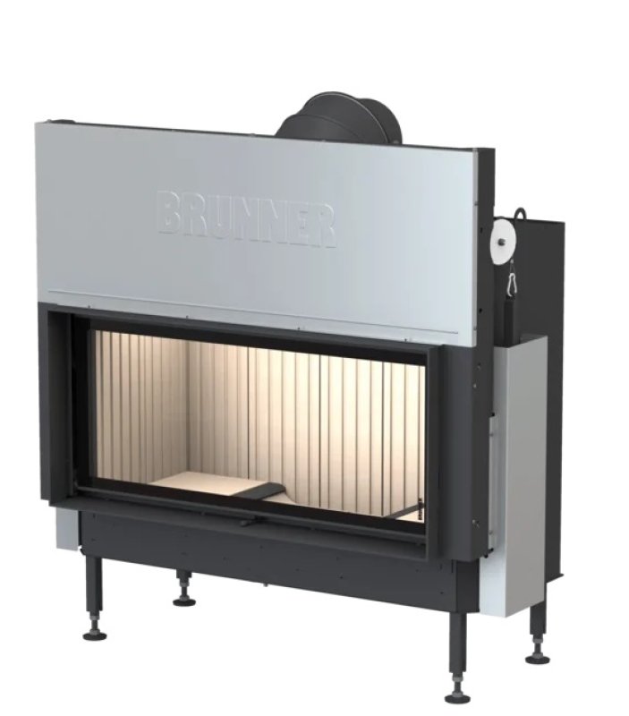 Brunner fireplace BKH 5.0 Flach 42-98- ST green