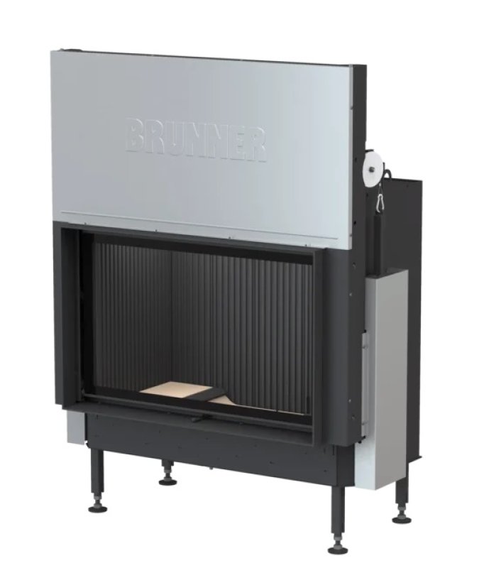 Brunner Kamineinsatz BKH 5.0 Flach 50-82 ST green