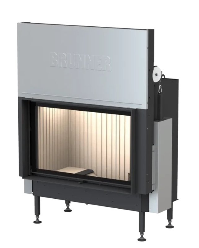 Brunner Kamineinsatz BKH 5.0 Flach 50-82 ST green