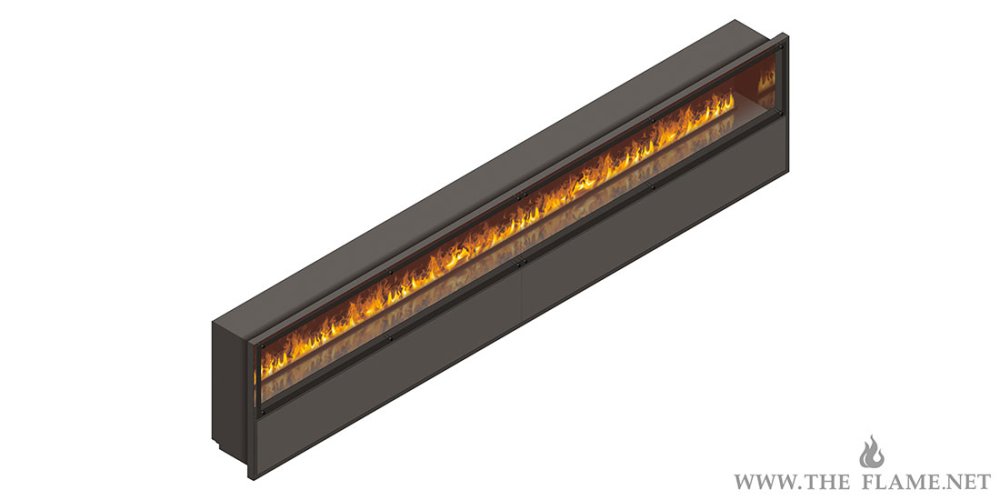 The Flame endless electric fire box 380
