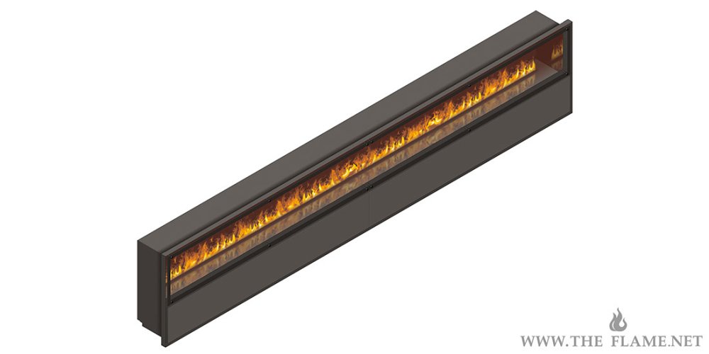 The Flame endless electric fire box 430