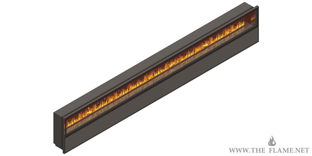 The Flame endless electric fire box 530