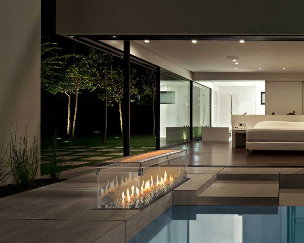 Gasbrenner The Flame Gas-Einbaubox DOMINO