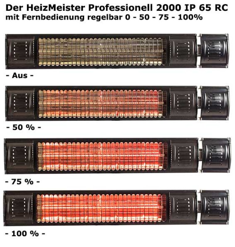Heizmeister Infrared Heater 2000 RC