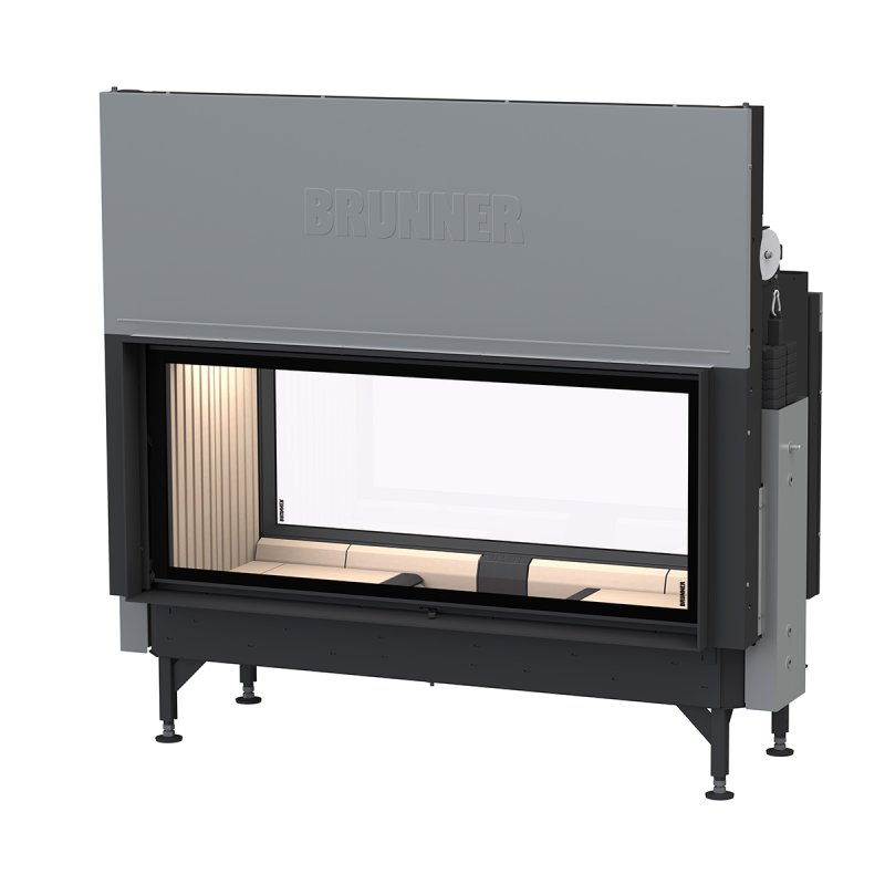 Brunner fireplace BKH 5.0 tunnel 50-122 ST green