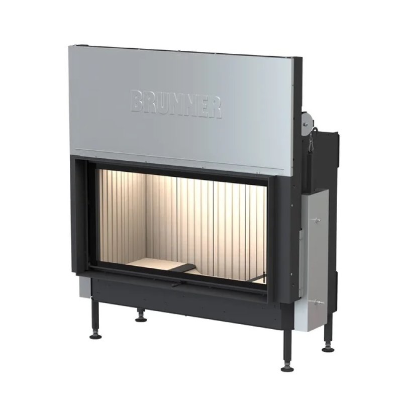 Brunner fireplace BKH 5.0 Flach 50-98 ST green
