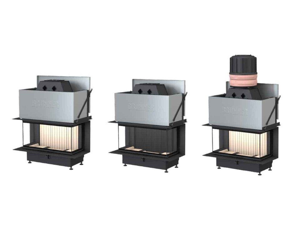 Brunner Panoramakamin BKH 45-35-90-35