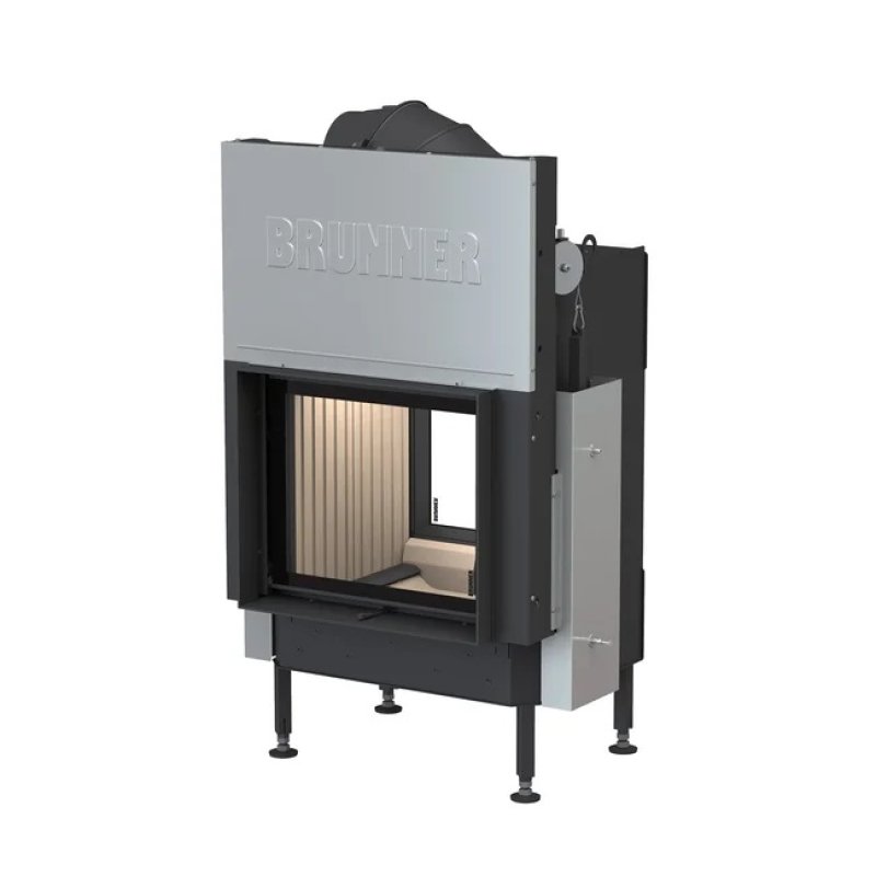 Brunner Kamineinsatz BKH 5.0 Tunnel 42-50 ST green