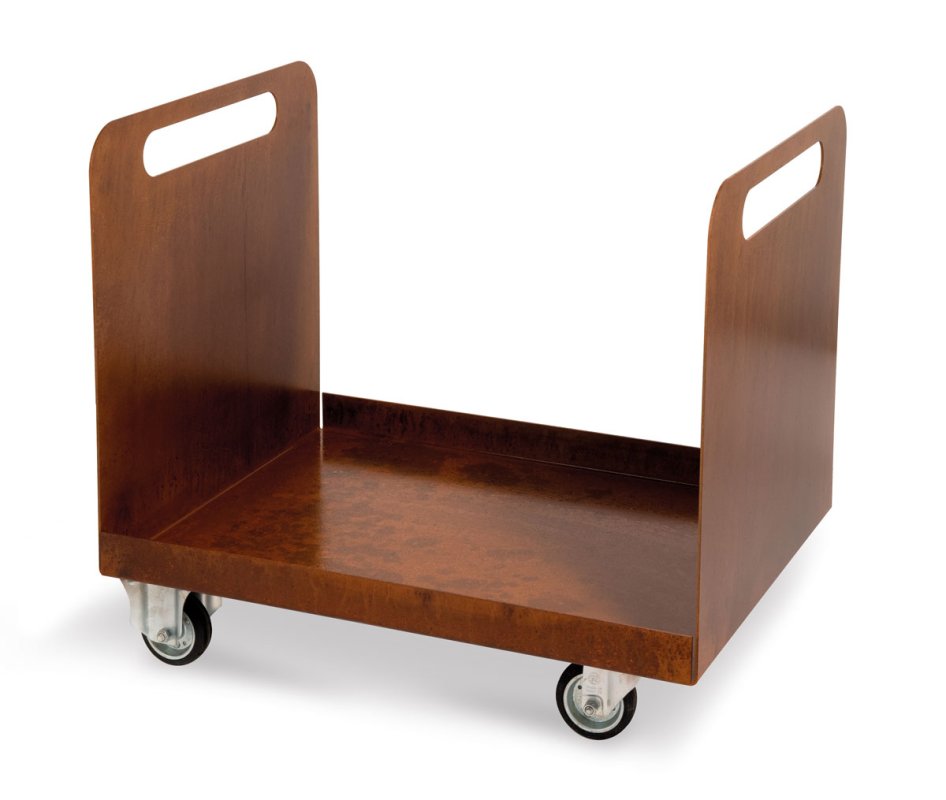 Clementi Holzwagen Corten / Zubehör