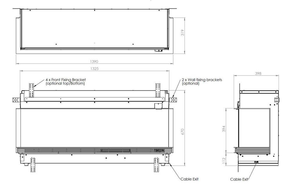 Dimplex Vista 130 III