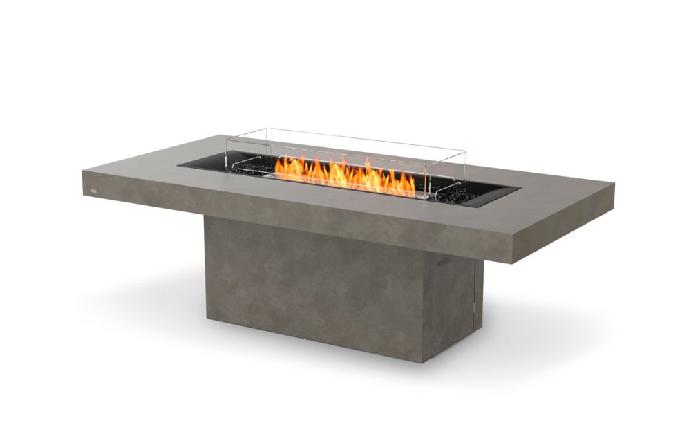 Ecosmart Fire Gas-Feuertisch Gin 90 Dining