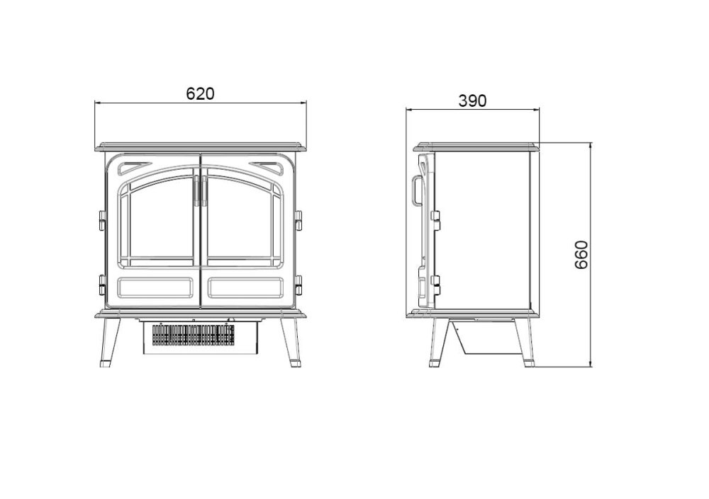 Elektrokamin Dimplex Grand Rouge