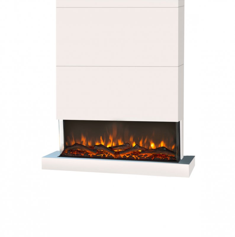 wall mounted electric fireplace Disegno XL
