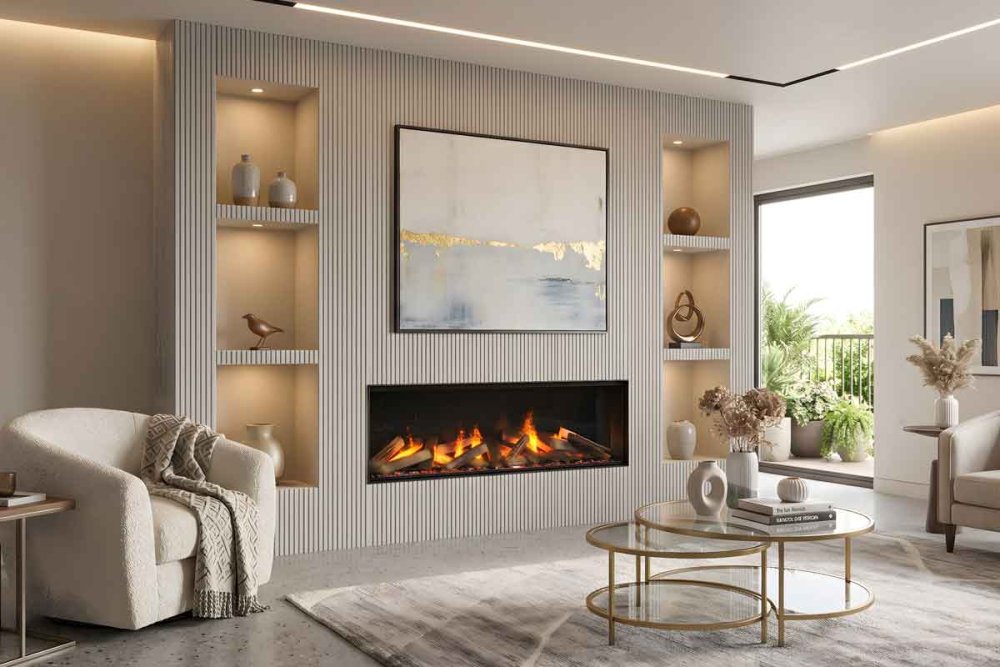 Electric built-in Fireplace Dimplex e-MatriX 1300/400 I