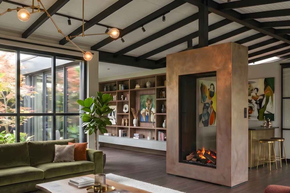 Electric built-in Fireplace Dimplex e-MatriX 800/1600 ST