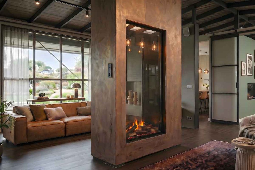 Electric built-in Fireplace Dimplex e-MatriX 800/1600 ST