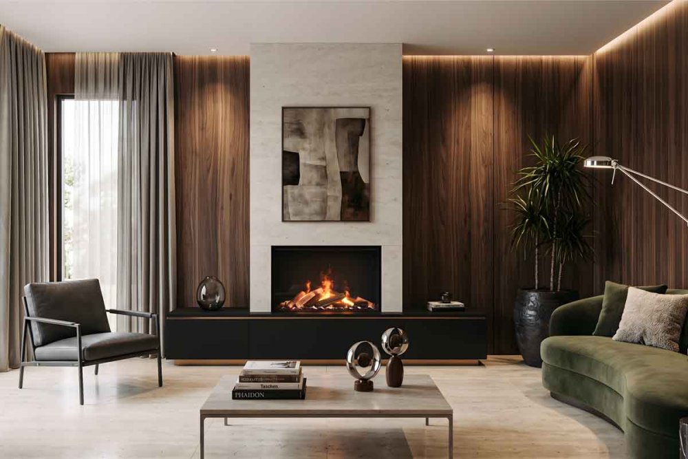 Electric built-in Fireplace Dimplex e-MatriX 800/500 I