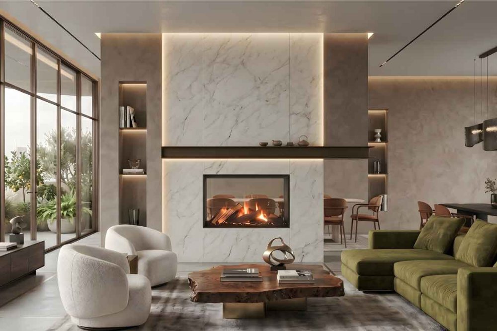 Electric built-in Fireplace Dimplex e-MatriX 800/500 ST