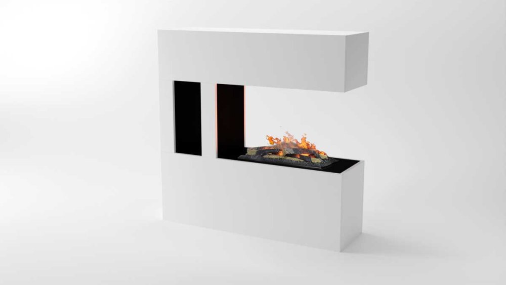 Electric fireplace Schiller Pocket