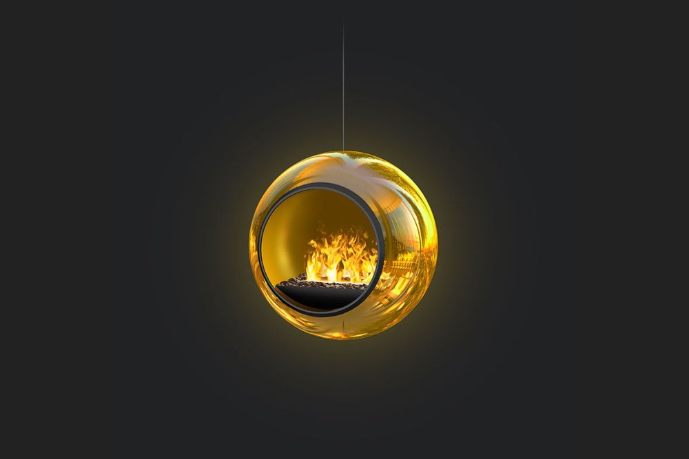 Elektrokamin The Flame Sphere