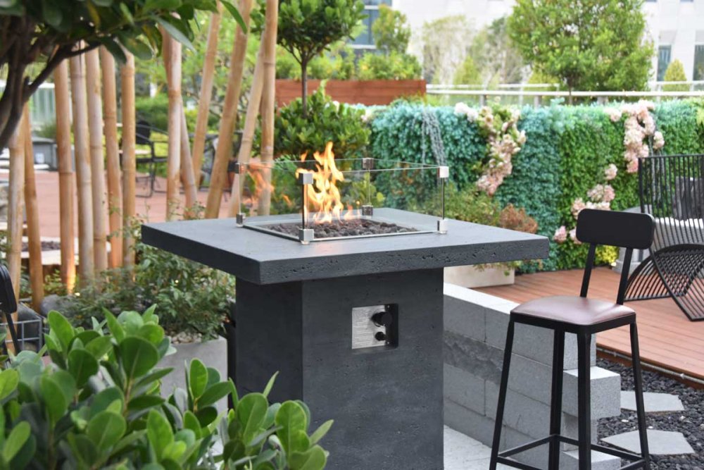 Gas fire pit Montreal