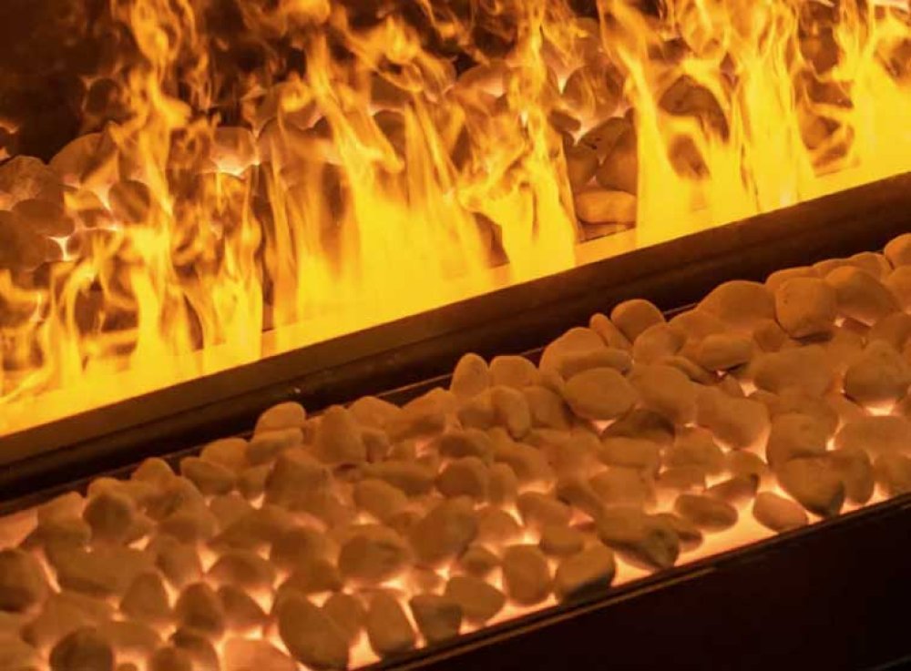 Electric Fireplace Faber e-MatriX Mood Carrara