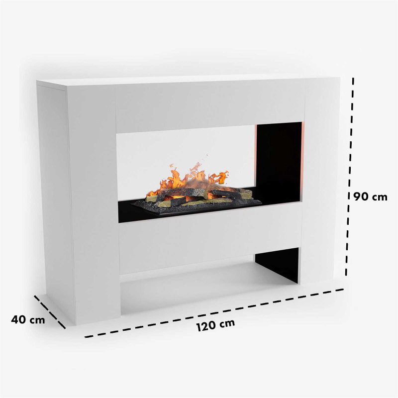 Electric fireplace Fallada