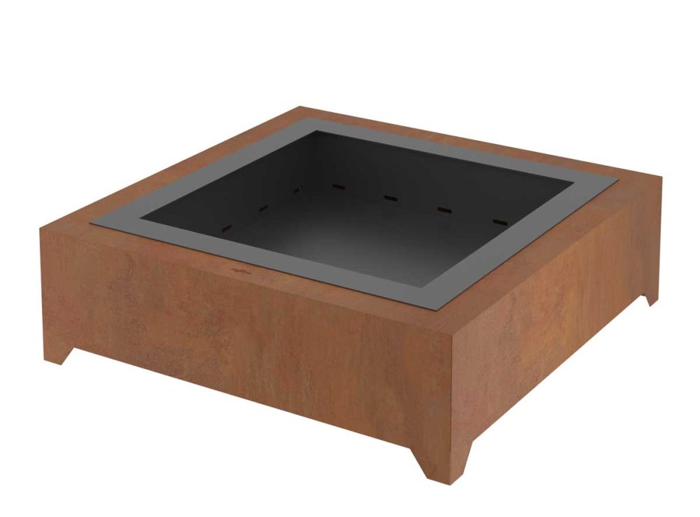 Feuerstelle Outfire Corten 1000 Square von Infire
