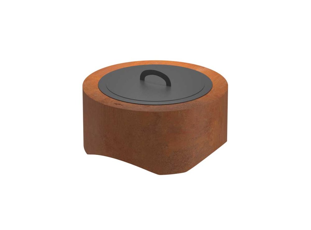 Feuerstelle Outfire Corten 700 Round von Infire