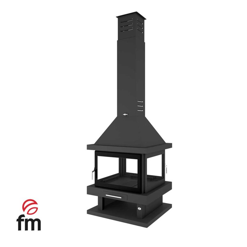 Kaminofen C-204K von FM-Calefaccion