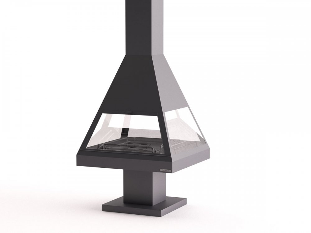 fireplace Focgrup CH05 Central with pedestal