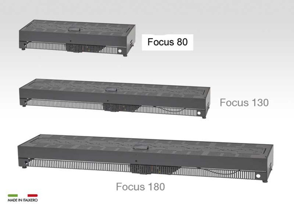 Italkero Gaskamin Focus 80