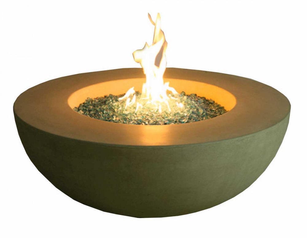 Gas fire pit Ätna yellow