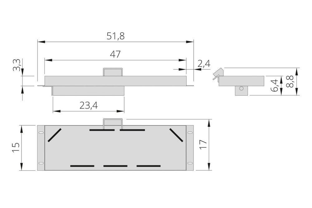 Gasflächenbrenner GFB-STEEL-50/15