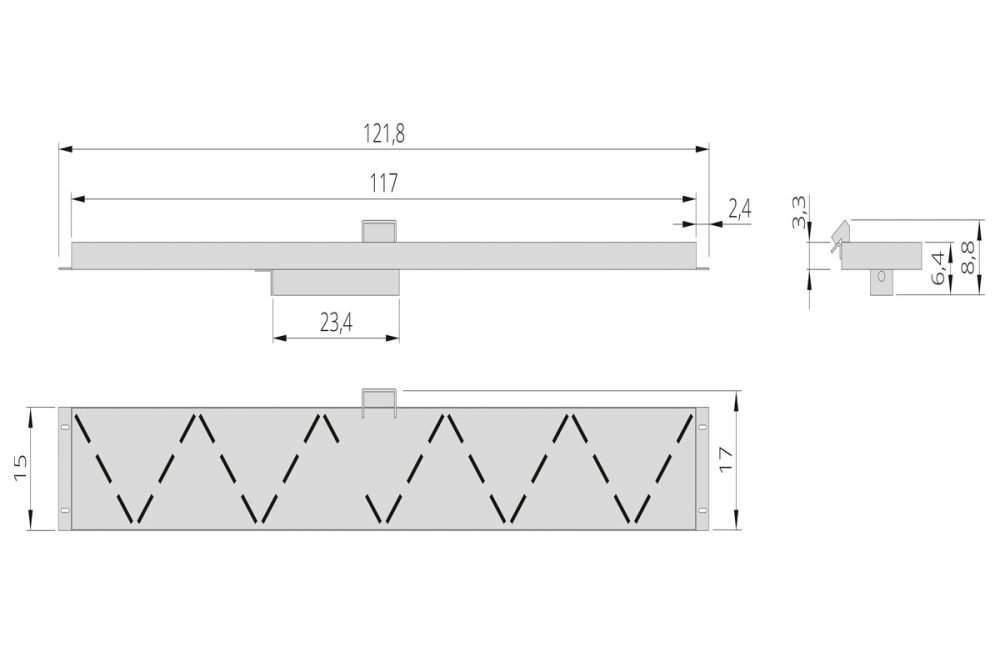Gasflächenbrenner GFB-STEEL-120/15